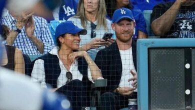 Prince Harry and Meghan Markle Make Surprise Appearance at World Series