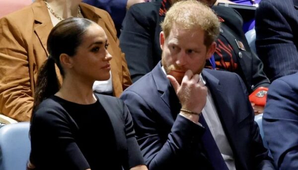 Prince Harry and Meghan Markle Freeze as Barack and Michelle Obama Sit Just Steps Away at Star Studded NBA Night