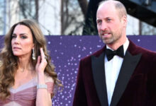 Prince William Shields Terrified Kate Middleton After Shocking BAFTAs Heckle Over Andrew Probe