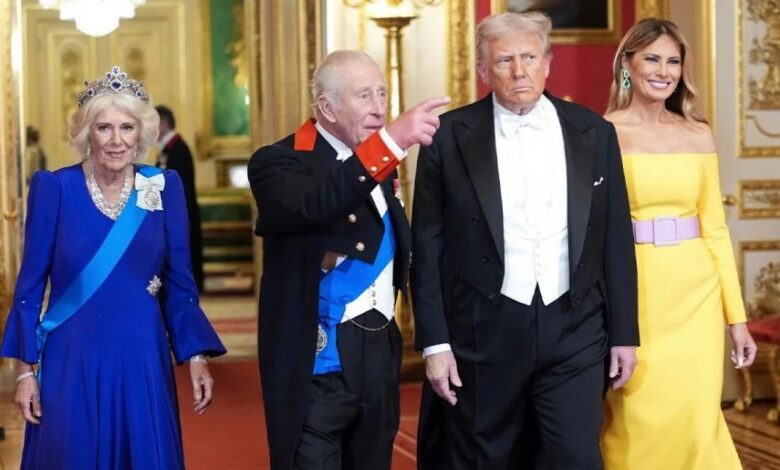 President Donald Trump Unveils Lavish White House Upgrade Ahead Of King Charles Visit