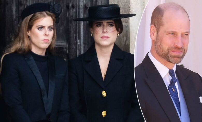 Princess Beatrice and Princess Eugenie Prepare Bold Move As Prince William's Pressure Mounts