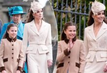 Princess Charlotte Follows Kate Middleton Style Rule In Elegant Easter Appearance