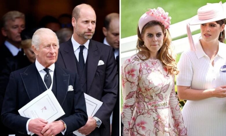 King Charles and Prince William Clash Rumours Grow As Princess Beatrice and Eugenie Saga Deepens