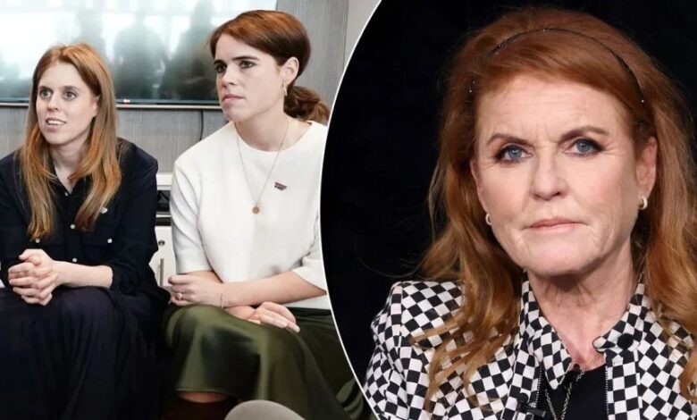 Princess Beatrice And Princess Eugenie Left In Dark As Sarah Ferguson Sparks Royal Concern