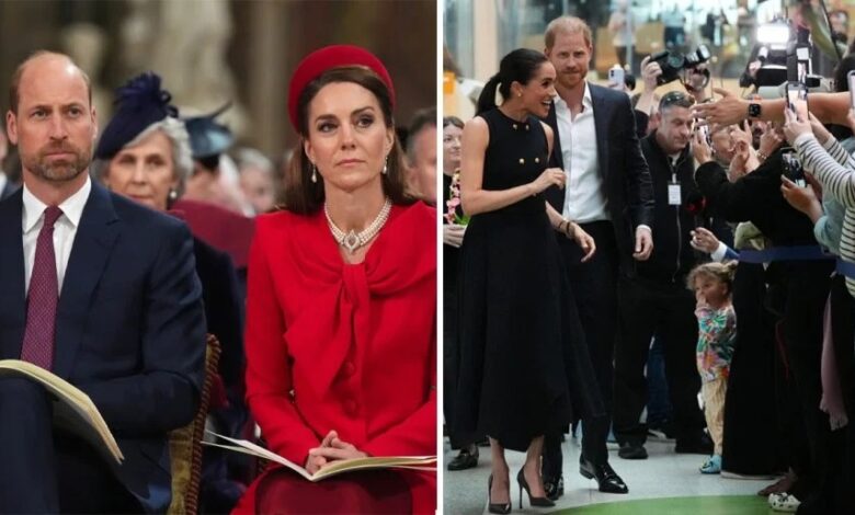 Prince William and Kate Middledton Silent As Prince Harry and Meghan Markle Showcase Power