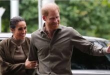 Meghan Markle And Prince Harry Appear On Edge During Crowded Museum Arrival