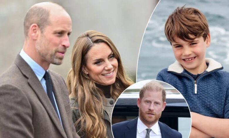 Prince William And Kate Middleton Quietly Change Royal Protocol For Prince Louis To Avoid Prince Harry Style Rift