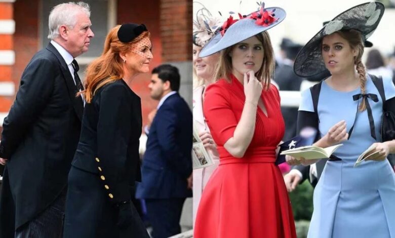 Princess Beatrice And Eugenie Stay Silent As King Charles Tightens Grip After Andrew Fallout