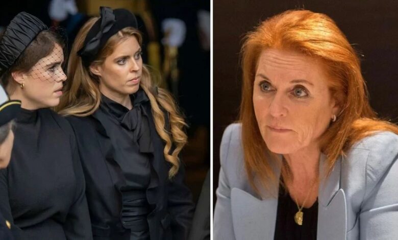 Princess Beatrice And Princess Eugenie Step In As Sarah Ferguson Faces Brutal Pressure