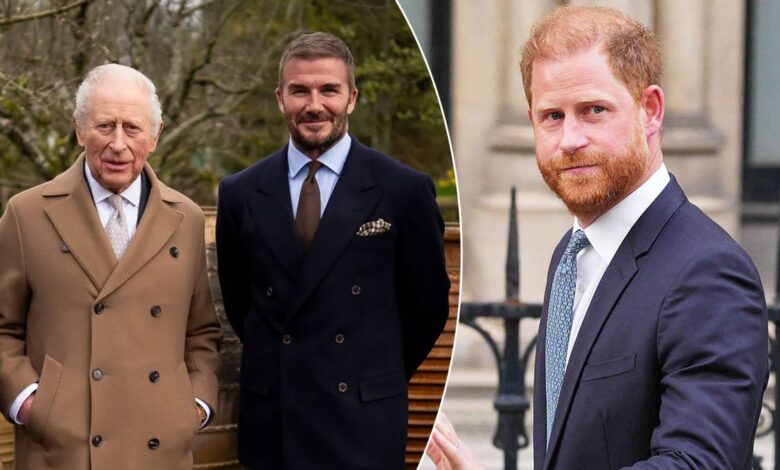 King Charles and David Beckham Finalize Secret Plans As Prince Harry Makes Sandringham Plea