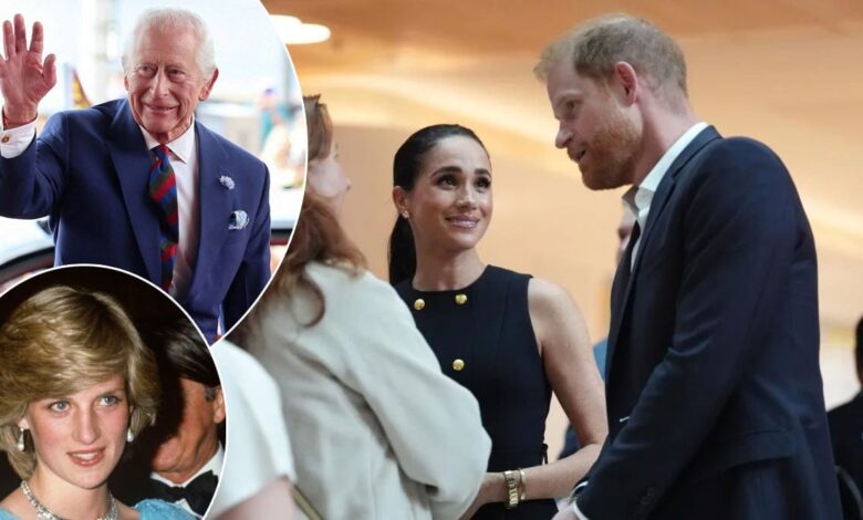 Prince Harry And Meghan Markle Honor King Charles And Princess Diana With Emotional Gesture