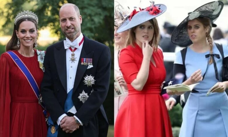 Princess Beatrice And Eugenie Miss Prince William And Kate Middleton’s Garden Party Amid Royal Divide Claims