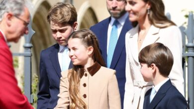 George Charlotte And Louis Follow William Harry And King Charles In Emotional Royal Tradition