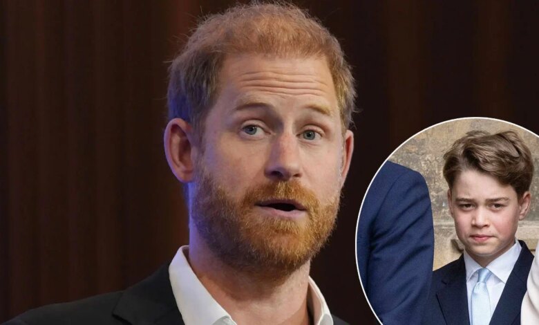 Prince Harry’s Emotional Words About Prince George Resurface Amid Royal Rift