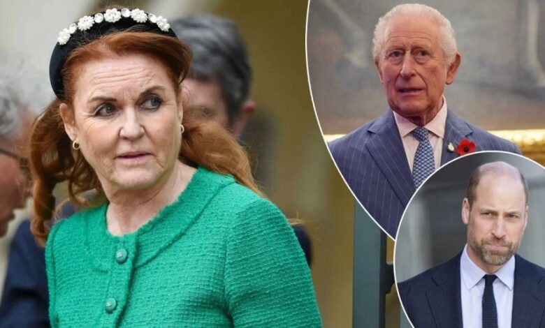 Sarah Ferguson Reportedly Sparks Fresh Royal Tension As King Charles And Prince William Disagree