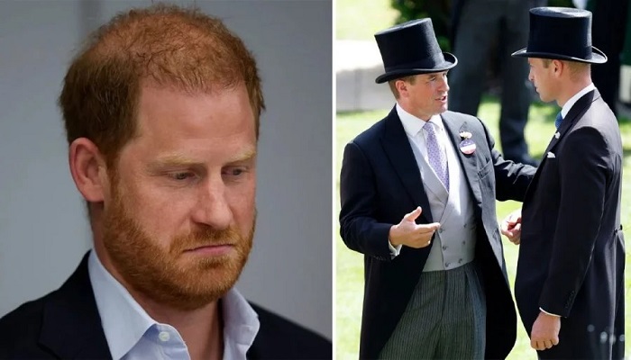 Prince Harry Reacts To Peter Phillips Wedding Snub As William Influence Claim Emerges