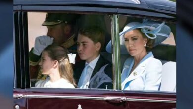 Princess Kate Stuns As Prince William And Children Make Grand Trooping The Colour Arrival
