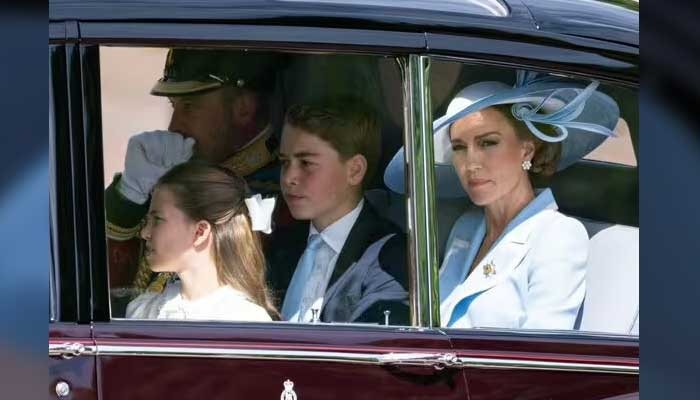 Princess Kate Stuns As Prince William And Children Make Grand Trooping The Colour Arrival