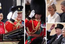 Royals Present United Front For King Charles At Trooping The Colour As Senior Family Members Gather