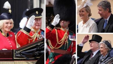 Royals Present United Front For King Charles At Trooping The Colour As Senior Family Members Gather