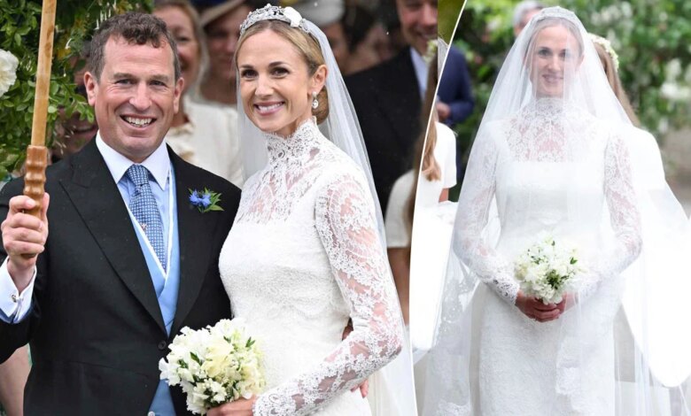 Harriet Sperling Honors Queen Elizabeth With Meaningful Wedding Day Tribute
