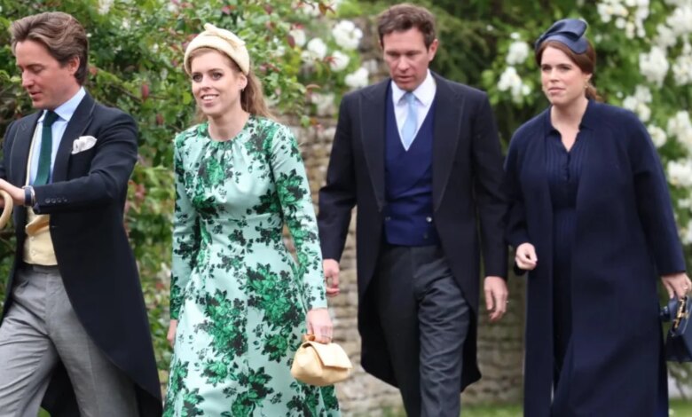 Princess Beatrice And Eugenie Face Critical Scrutiny After Bold Move At Royal Wedding
