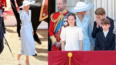 Princess Kate's Response To Prince George's Tense Moment Goes Viral During Trooping The Colour