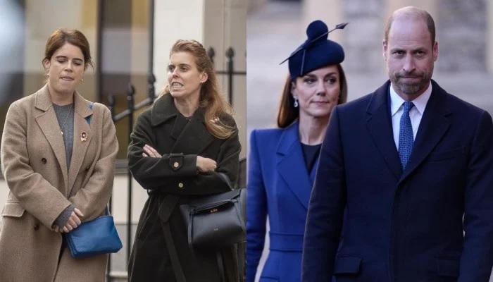 Princess Beatrice And Eugenie Spark New William And Kate Rift As Palace Tensions Grow