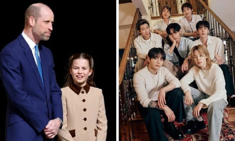 Princess Charlotte Reportedly Hoping To Attend BTS Concert In London With Prince William