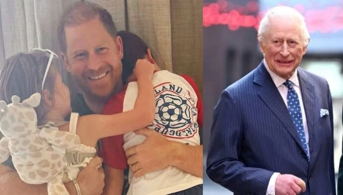 Prince Archie and Princess Lilibet Shared A Special Family Moment with King Charles