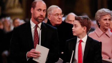 Prince William Discusses Prince Harry and Meghan Markle Rift With Prince George