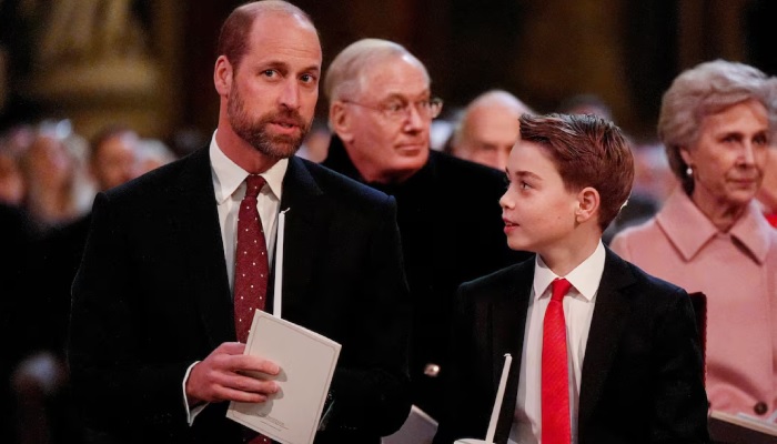 Prince William Discusses Prince Harry and Meghan Markle Rift With Prince George