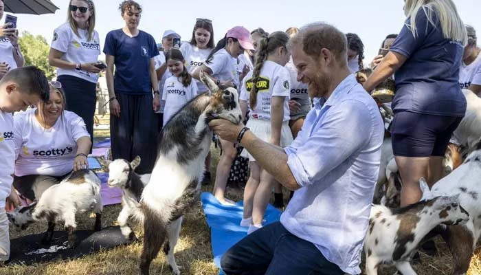 Prince Harry Makes First Public Appearance After Meeting With King Charles During UK Visit