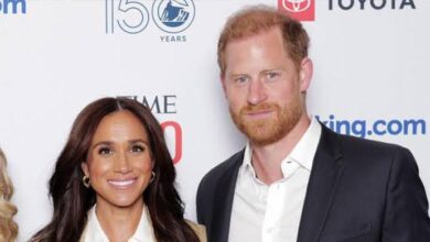 Headline: Prince Harry Returns to UK Alone as Meghan Markle and Children Stay Behind