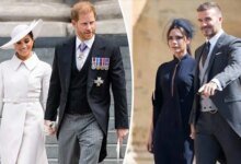 Prince Harry And Meghan Markle Ignored By David And Victoria Beckham During UK Visit