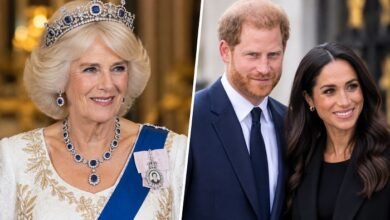 Palace Pushes Queen Camilla as Prince Harry and Meghan Markle Dominate Headlines in UK