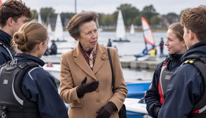 Princess Anne Makes Special Southport Appearance as Young Sailors Take Centre Stage