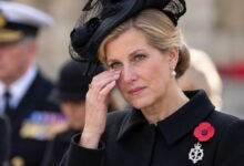 Duchess Sophie Overcome With Emotion During Poignant Remembrance Ceremony