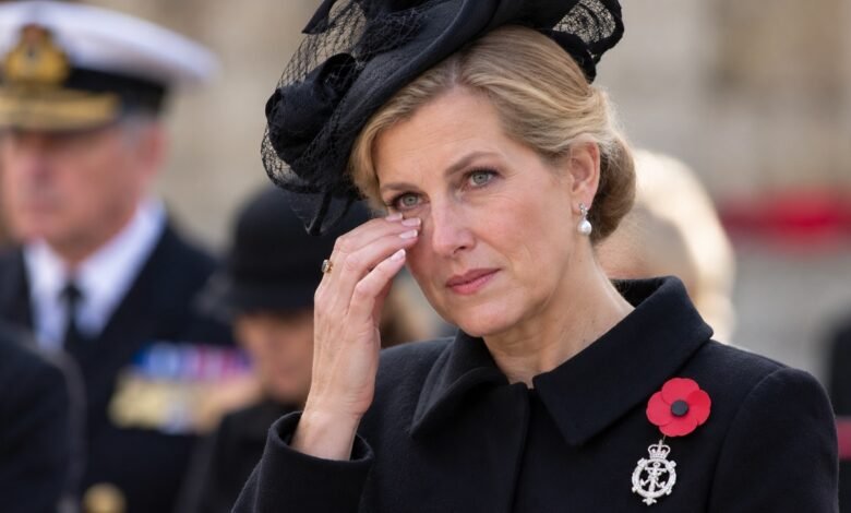 Duchess Sophie Overcome With Emotion During Poignant Remembrance Ceremony