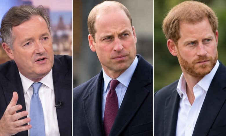 Piers Morgan Cast Fresh Doubt on Prince William and Prince Harry ...