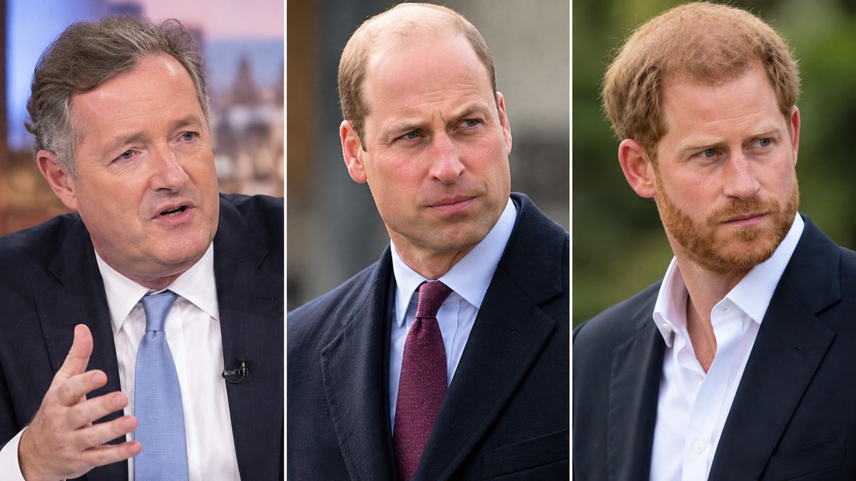 Piers Morgan Cast Fresh Doubt on Prince William and Prince Harry ...