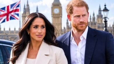 Police Rush to Protect Prince Harry and Meghan as Nottingham Crowd Blocks Their Car in Dramatic Exit