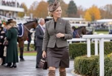 Zara Tindall Steals the Spotlight at Ascot With Spooky Halloween Nails and Chic Autumn Style