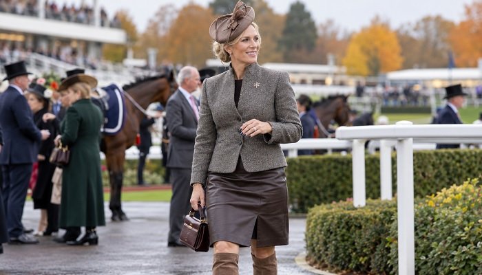 Zara Tindall Steals the Spotlight at Ascot With Spooky Halloween Nails and Chic Autumn Style